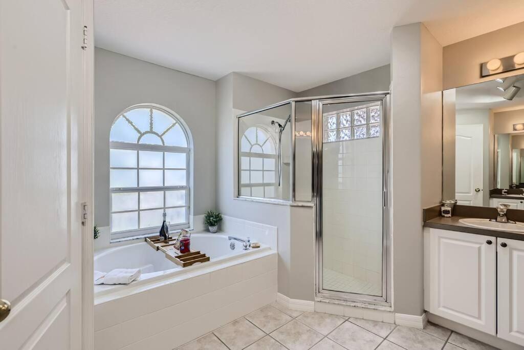 New Modern Relaxing 4 Bedroom Pool Villa Near Disney'S Parks Davenport Exterior photo